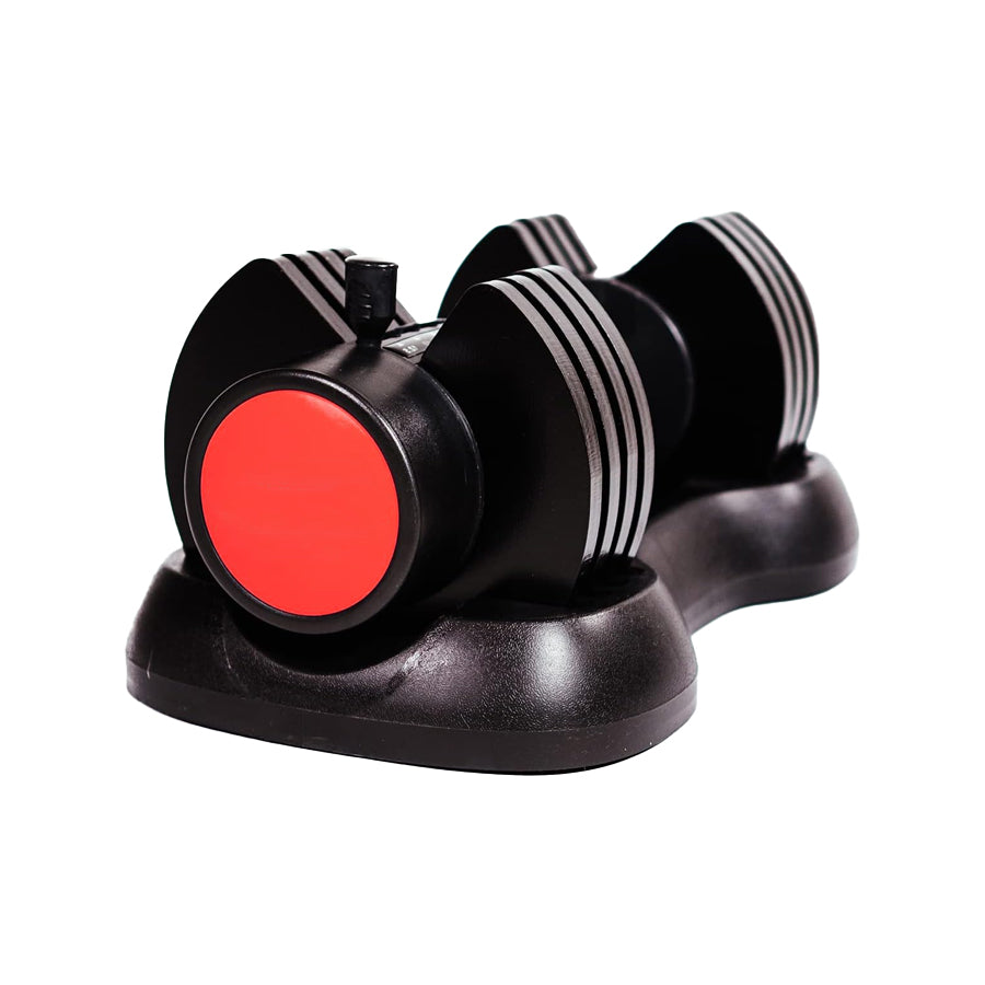 12.5kg Adjustable Dumbbell – 5-in-1 Weight Set | Quick Dial Adjustable from 2.5kg to 12.5kg | Compact Dumbbell with Safety Lock for Home Gym & Full-Body Training