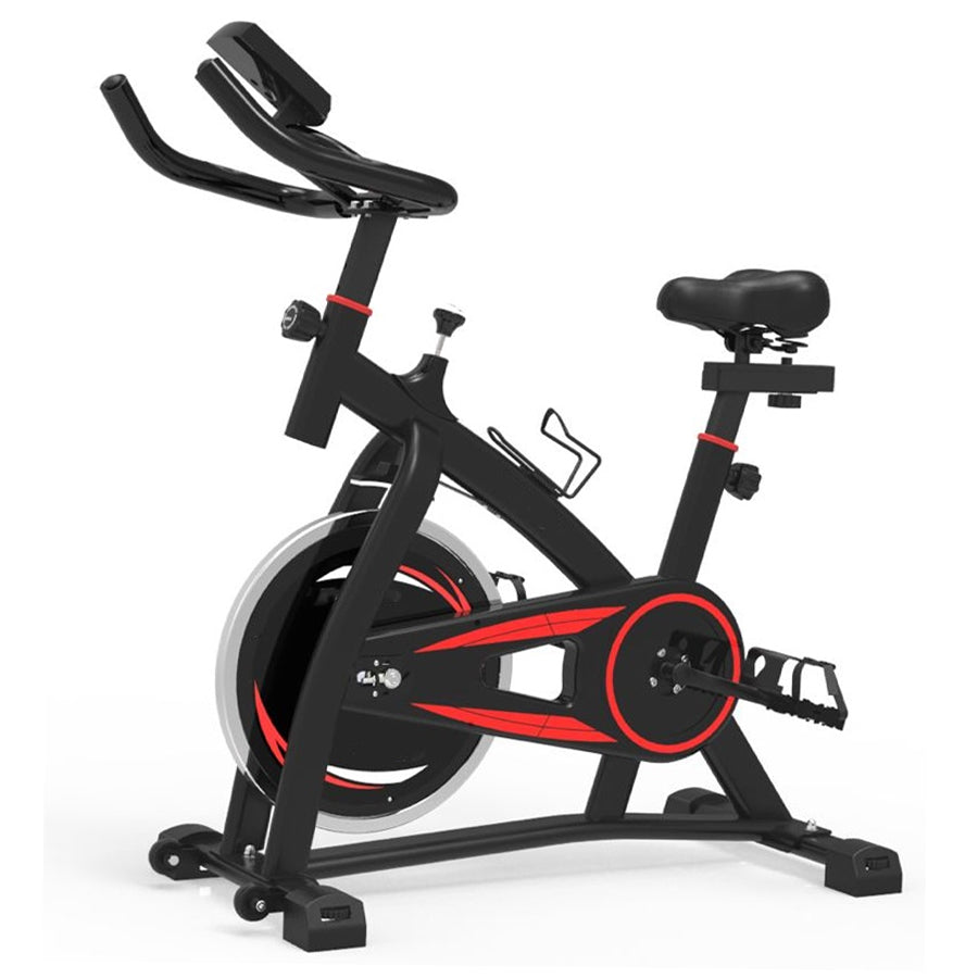 Magnetic Exercise Bike – Silent Belt Drive, 8kg Flywheel, LCD Display – Adjustable Resistance & Seat – Home Cardio Trainer