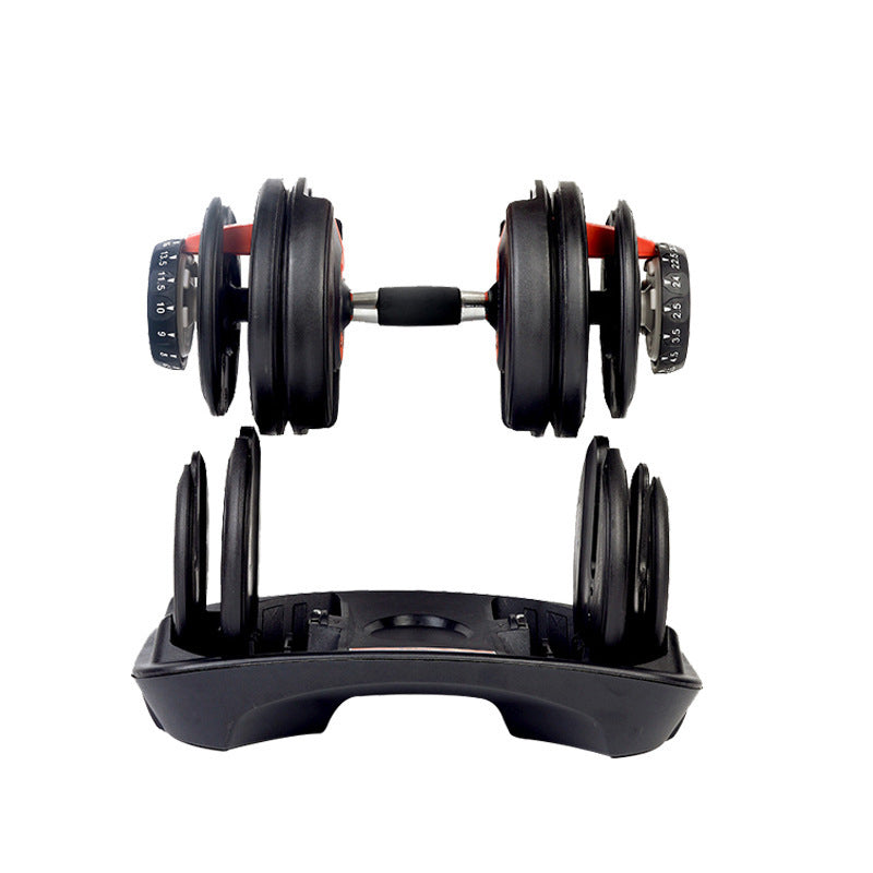15-in-1 Adjustable Dumbbell 24kg – Quick Dial Weights for Home Gym – 2.5kg–24kg – Non-Slip Handle for Full Body Training