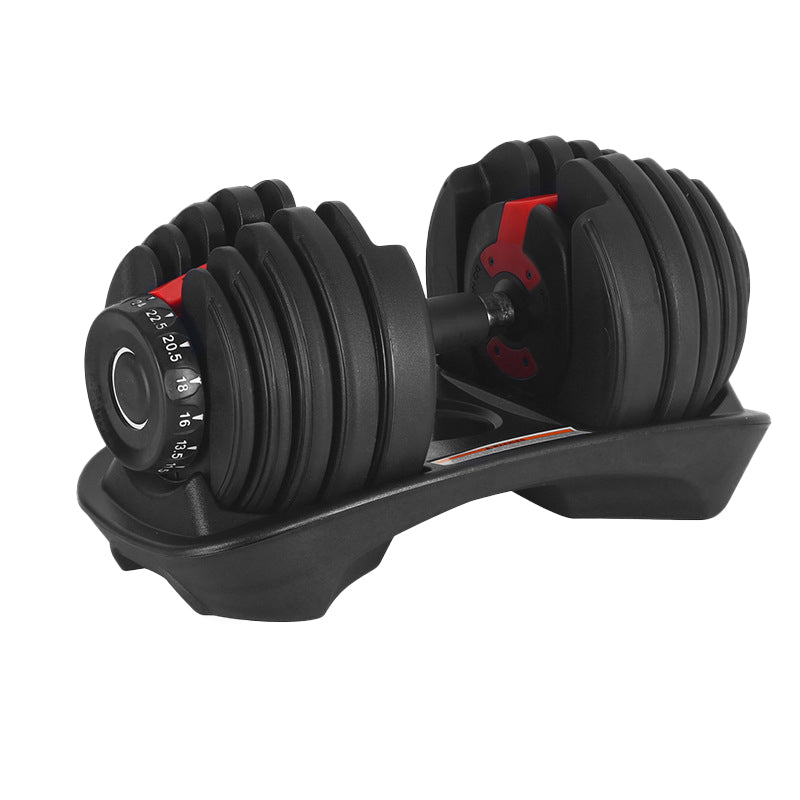 15-in-1 Adjustable Dumbbell 24kg – Quick Dial Weights for Home Gym – 2.5kg–24kg – Non-Slip Handle for Full Body Training