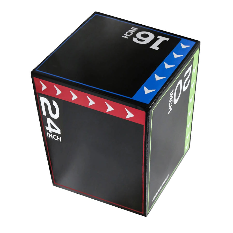 3-in-1 Soft Plyo Box – Shock-Absorbing, Non-Slip Foam for HIIT, CrossFit & Agility – Adjustable Height, Safe & Durable