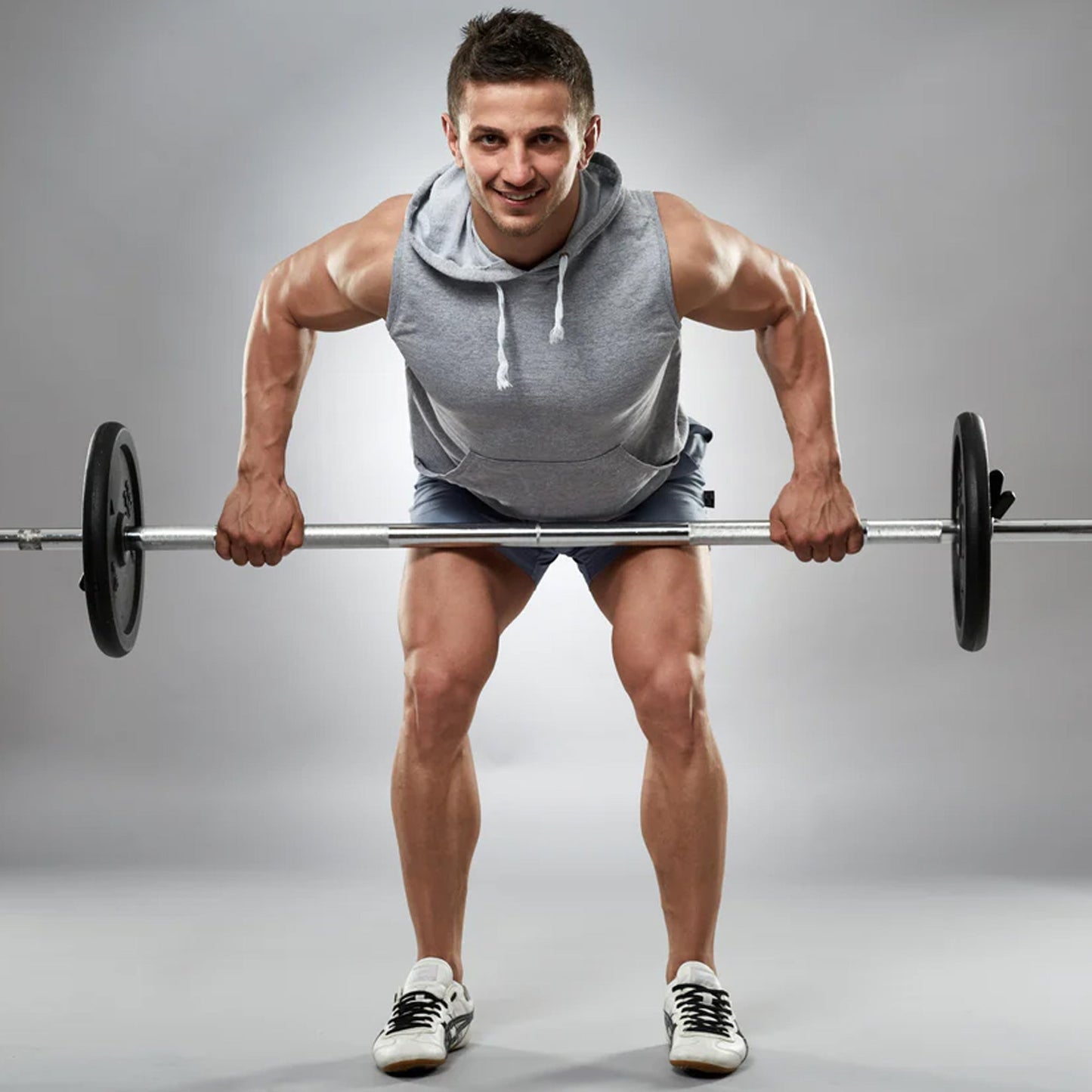 Heavy-Duty Olympic Rubber Bumper Plates, High-Density Construction for Squats, Deadlifts, Olympic Lifts
