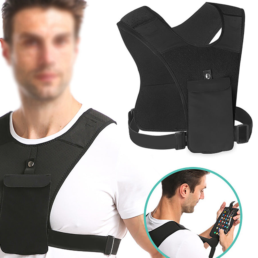 Runner's Hydration Vest – Lightweight, Water-Resistant Pack for Running, Cycling & Outdoor Workouts – Adjustable Fit for Men & Women