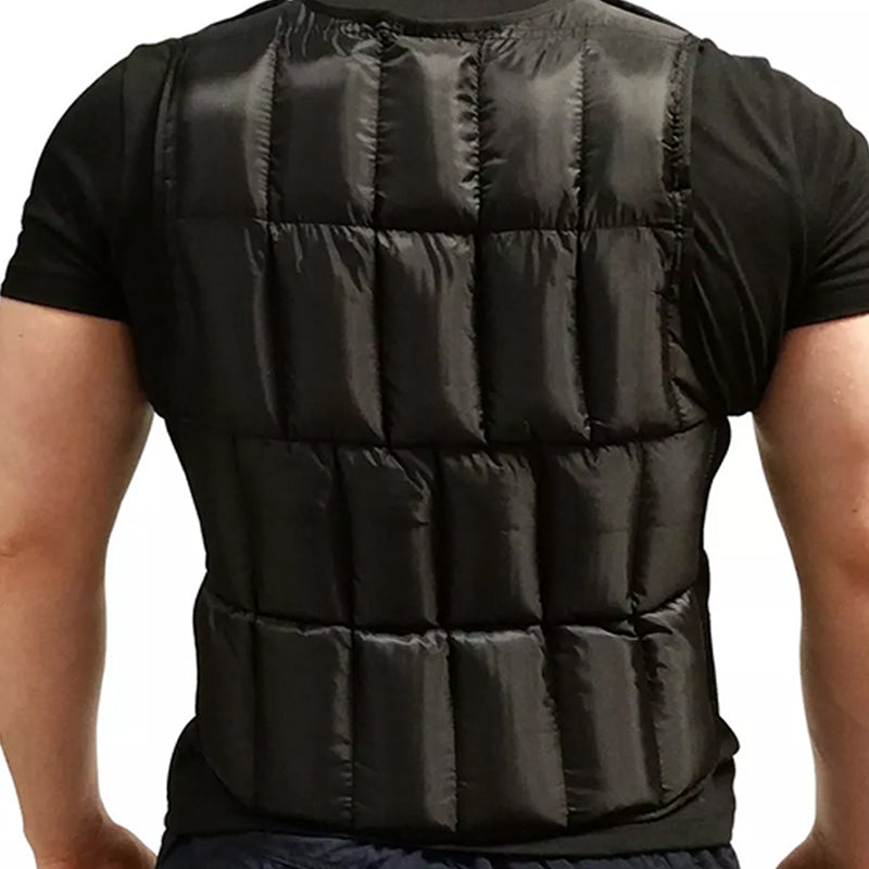 Adjustable Weighted Vest (10–20kg) – 38 Weight Bags for Custom Resistance – Full-Body Training Gear for Running & Workouts