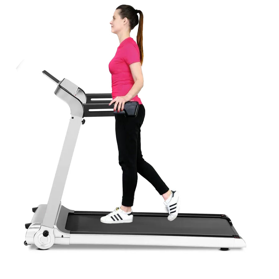 T103 Folding Treadmill – 14km/h, 750W Motor – Cushioned Belt & Compact Design for Walking, Jogging & Intense Workouts