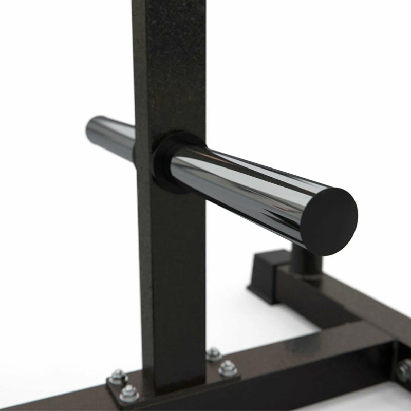 3-Tier Olympic Weight Plate Tree & Barbell Rack – Heavy-Duty Steel, 200kg Capacity – Compact, Scratch-Resistant Home Gym Stand