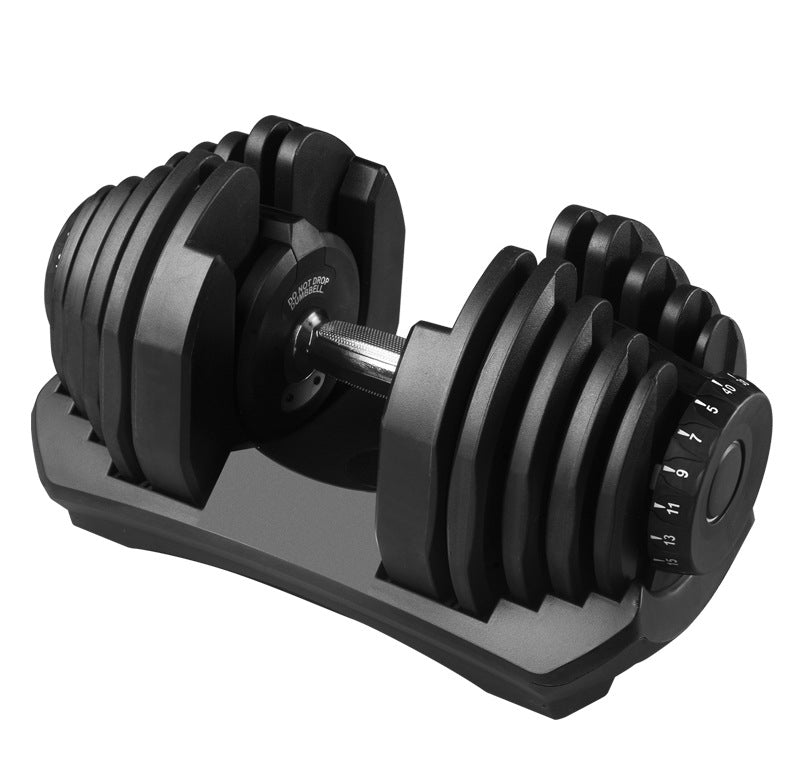 40kg Adjustable Dumbbell 17-in-1 – Quick Dial Weights for Home Gym – Non-Slip Handle – Full Body Strength Training