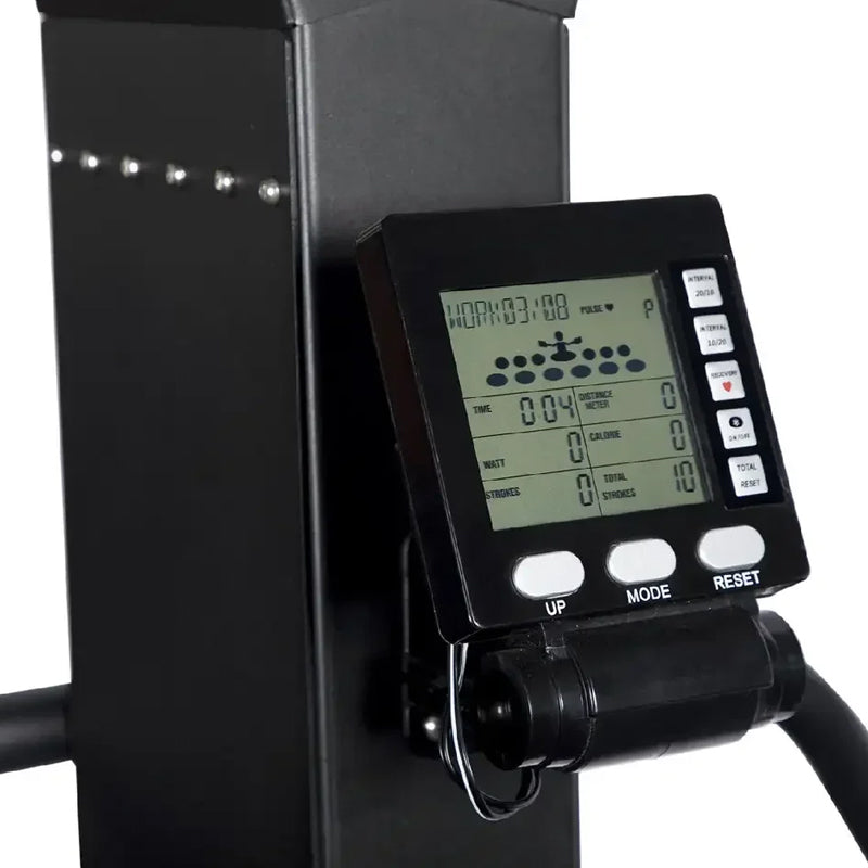 Ski Exercise Machine – Nordic Ski Simulator with LED Monitor – Full-Body, Low-Impact Trainer with Adjustable Resistance