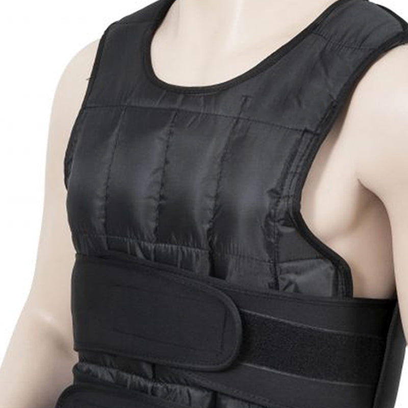 Adjustable Weighted Vest (10–20kg) – 38 Weight Bags for Custom Resistance – Full-Body Training Gear for Running & Workouts