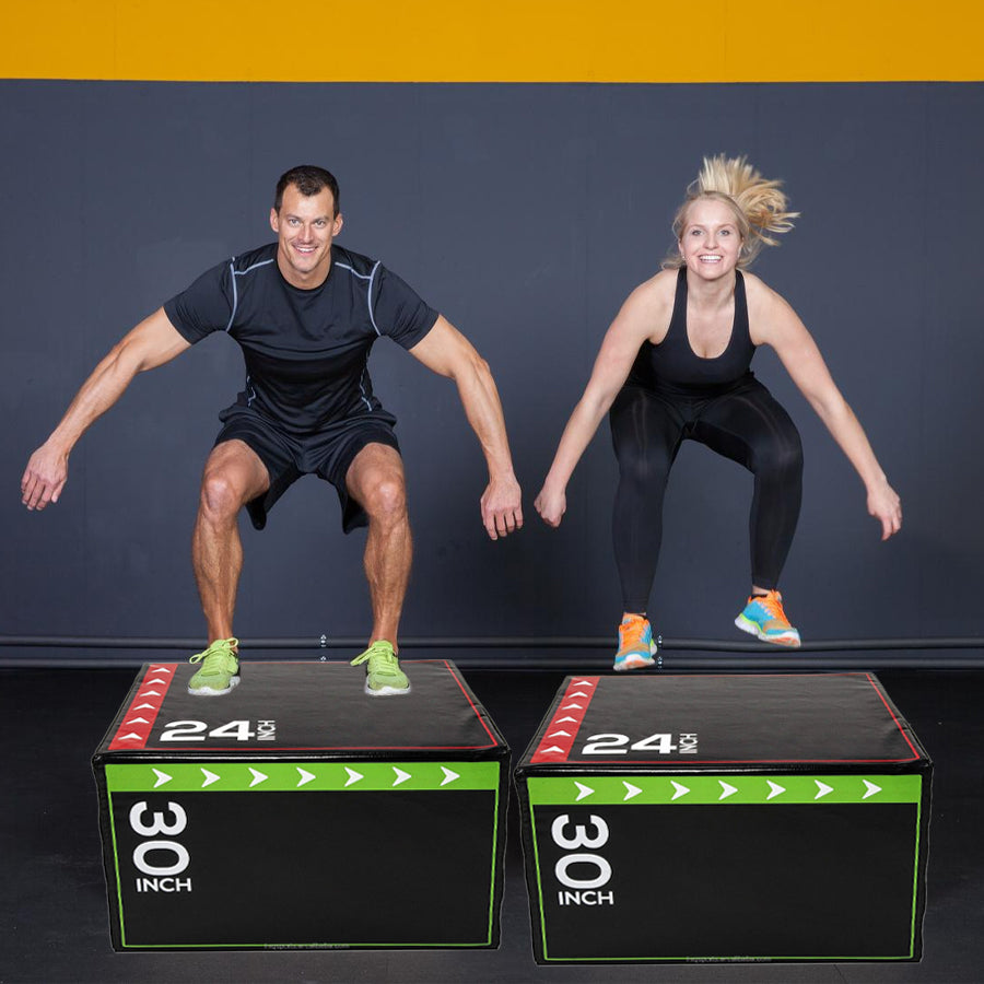 3-in-1 Soft Plyo Box – Shock-Absorbing, Non-Slip Foam for HIIT, CrossFit & Agility – Adjustable Height, Safe & Durable