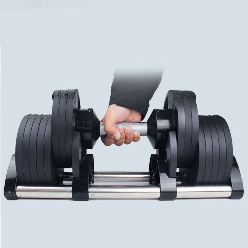 ROBURFLEX Adjustable Dumbbells 2kg–45kg – Quick Dial Weight System for Home Gym – Anti-Slip Handles + Storage