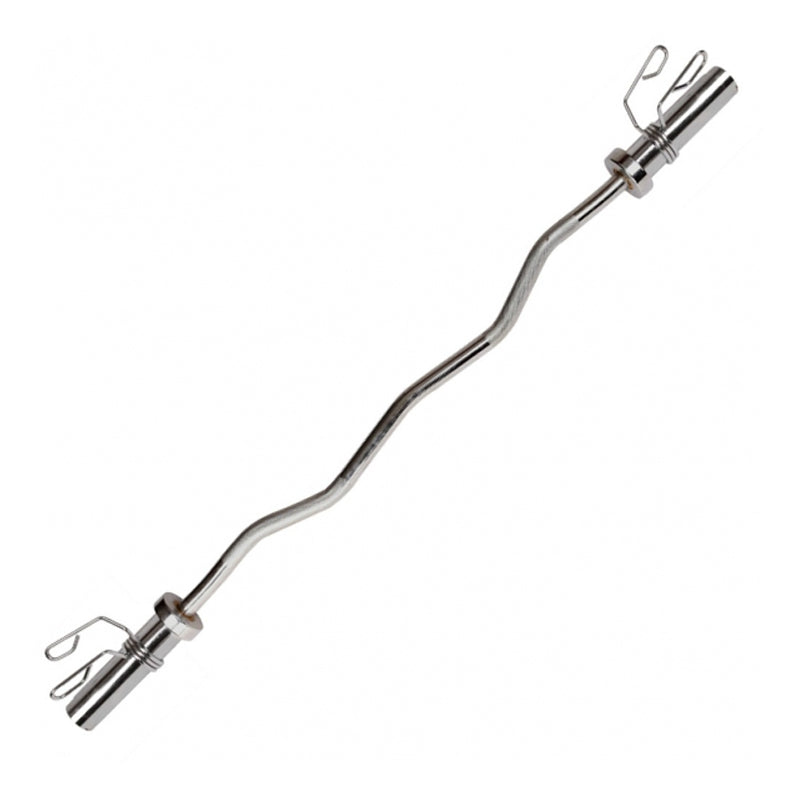 Olympic 2" Spring Collars – Chrome Barbell Clips for 50mm Sleeves, Secure Hold for Strength Training