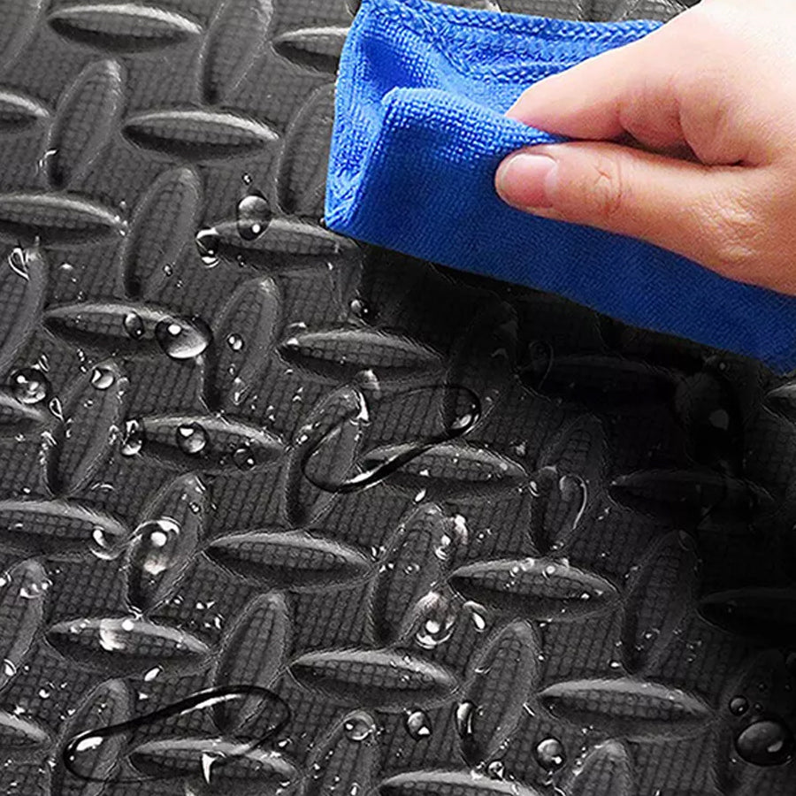 Interlocking Puzzle Exercise Mat – 10mm EVA Foam Tiles, Shock-Absorbing & Non-Slip – Waterproof Home Gym Floor Protection