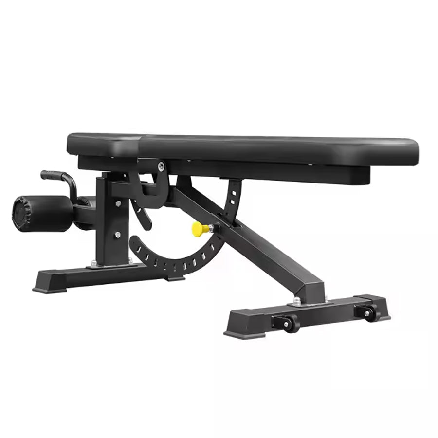 Adjustable Weight Bench with 9 Positions | 450kg Capacity Foldable Incline/Decline Utility Bench | Full-Body Strength Training Bench for Home Gym & Studio Workouts
