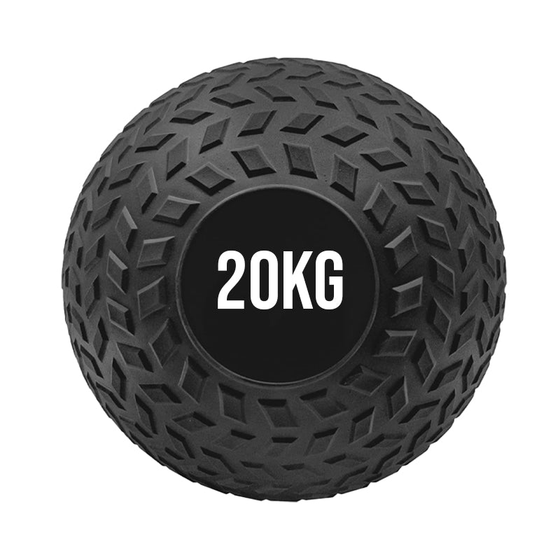 Treaded Slam Balls – Heavy-Duty, No-Bounce Rubber for Power, Core & Cardio – Textured Grip Medicine Balls in Multiple Weights
