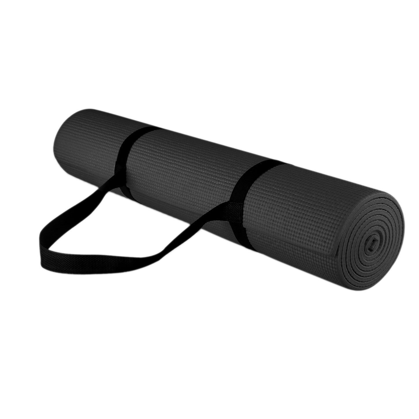 15mm Extra-Thick Yoga Mat with Strap – Non-Slip NBR Foam for Yoga, Pilates & Floor Exercises – Joint-Friendly & Eco-Friendly