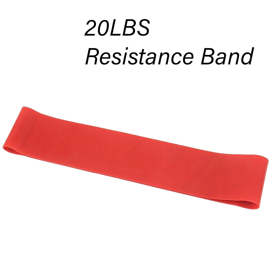 Resistance Band Light Set – 5 Levels for Strength, Mobility & Recovery – Natural Latex Bands for Home, Gym & Travel