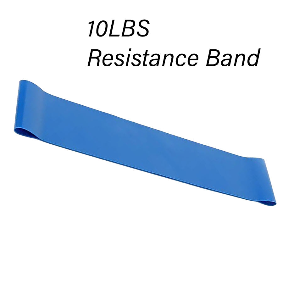 Resistance Band Light Set – 5 Levels for Strength, Mobility & Recovery – Natural Latex Bands for Home, Gym & Travel