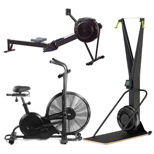 CURSOR FITNESS Premium Stationary Exercise Bike With LCD Display – Adjustable Resistance Belt Drive System – Smooth Quiet Indoor Cycling Spin Bike – Comfortable Seat and Handlebars – Home Gym Cardio