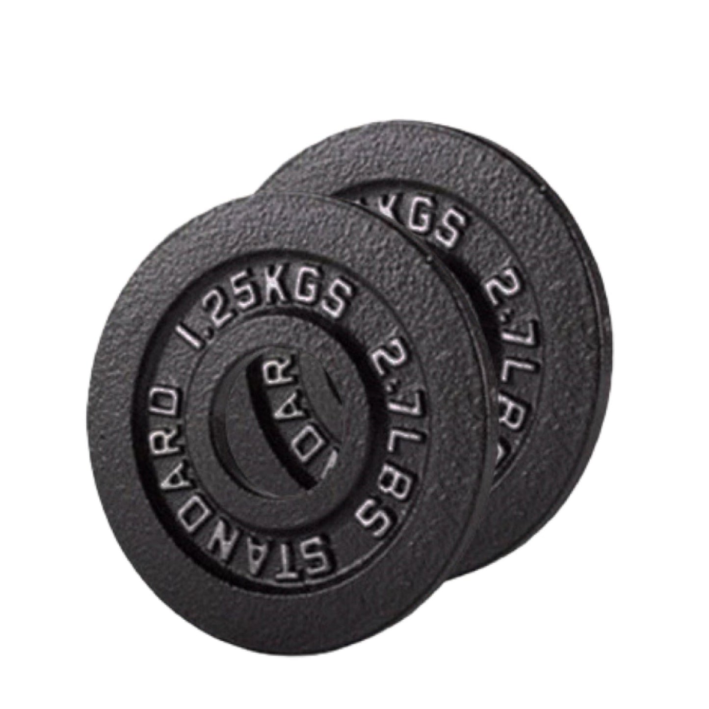 Cast Iron Weight Plates – Strength Training Discs for Home & Gym – Multiple Sizes – Fits Barbells & Dumbbells – Professional Grade
