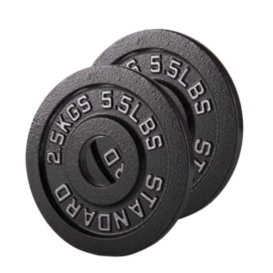 Cast Iron Weight Plates – Strength Training Discs for Home & Gym – Multiple Sizes – Fits Barbells & Dumbbells – Professional Grade
