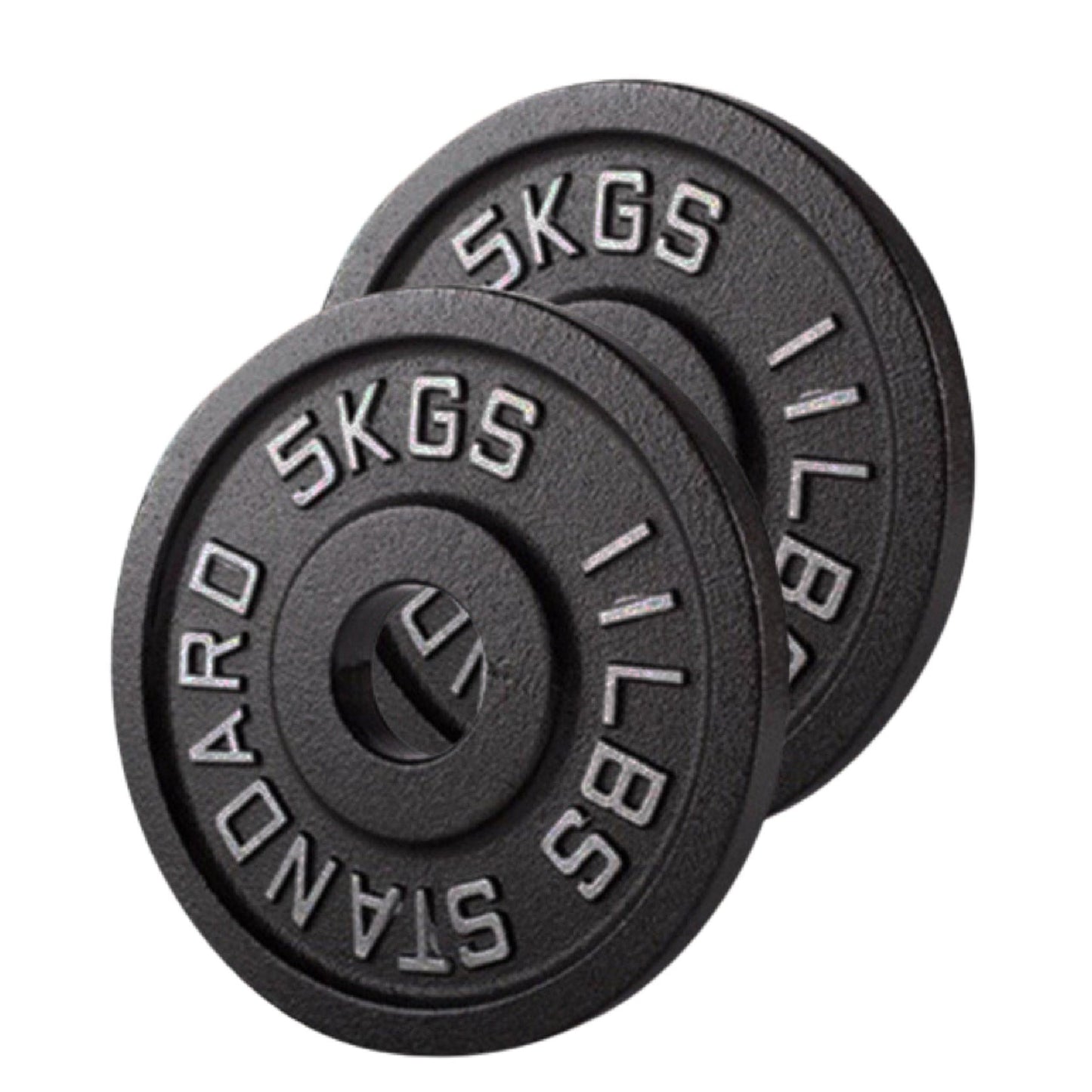 Cast Iron Weight Plates – Strength Training Discs for Home & Gym – Multiple Sizes – Fits Barbells & Dumbbells – Professional Grade