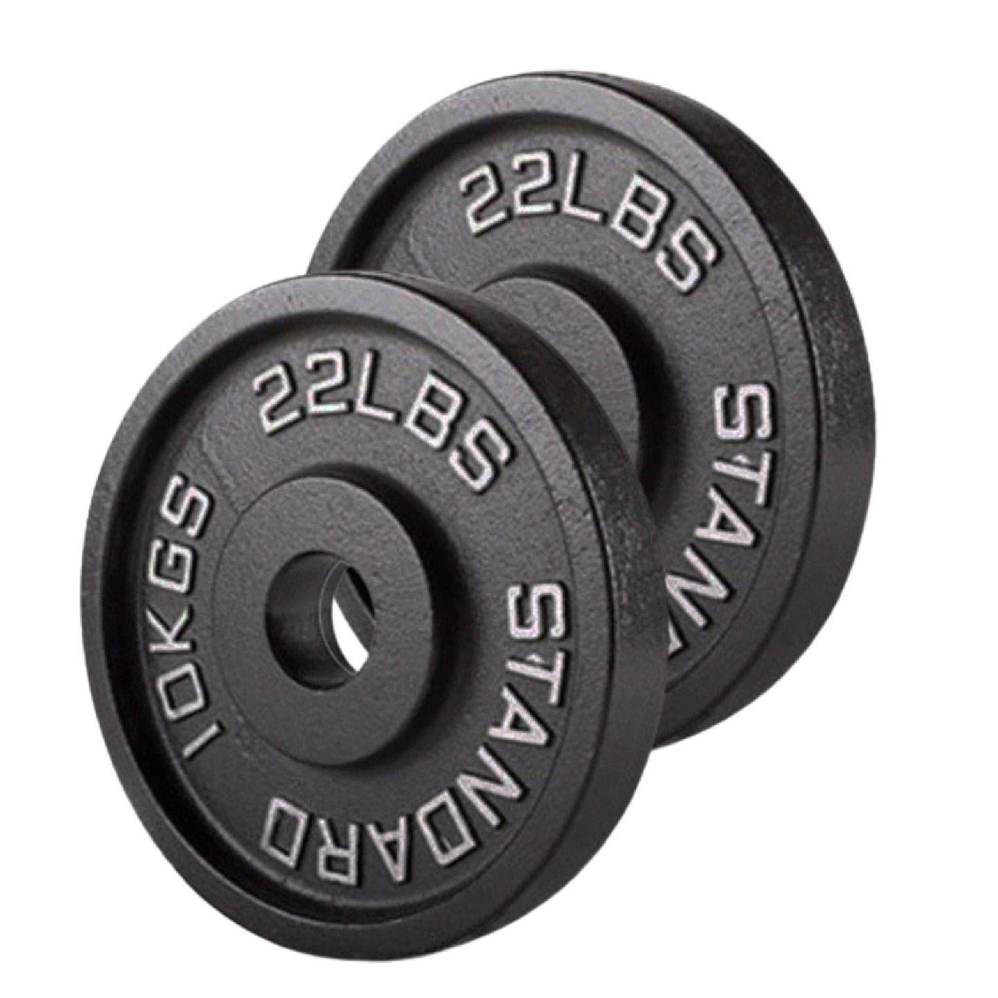 Cast Iron Weight Plates – Strength Training Discs for Home & Gym – Multiple Sizes – Fits Barbells & Dumbbells – Professional Grade