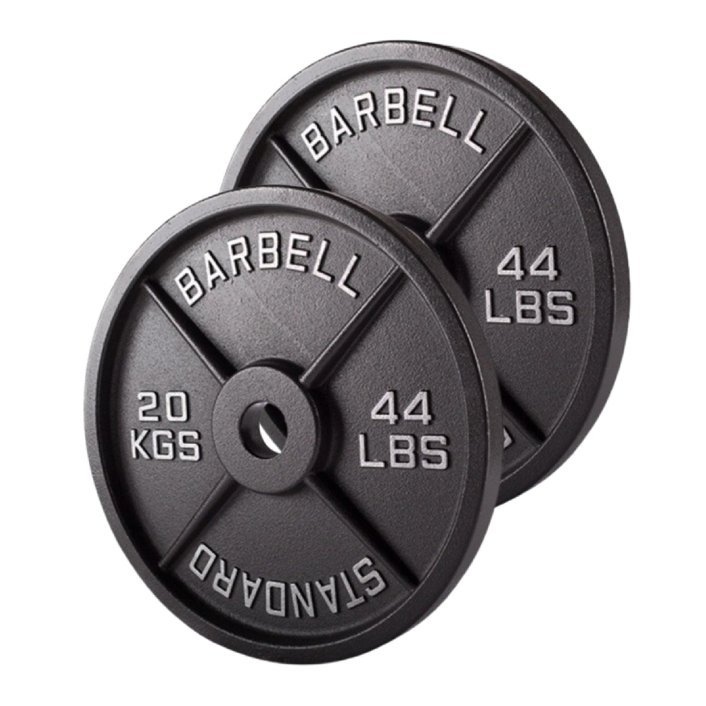 Cast Iron Weight Plates – Strength Training Discs for Home & Gym – Multiple Sizes – Fits Barbells & Dumbbells – Professional Grade