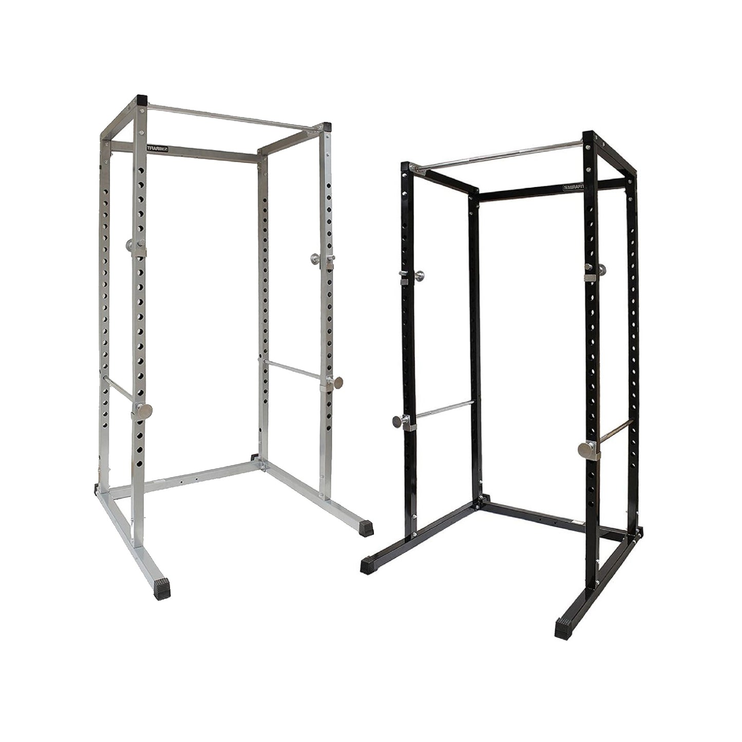 G100 Heavy-Duty Power Rack – Reinforced Steel Strength Station with Pull-Up Bar – Spacious, Customisable Design for Compound Lifts