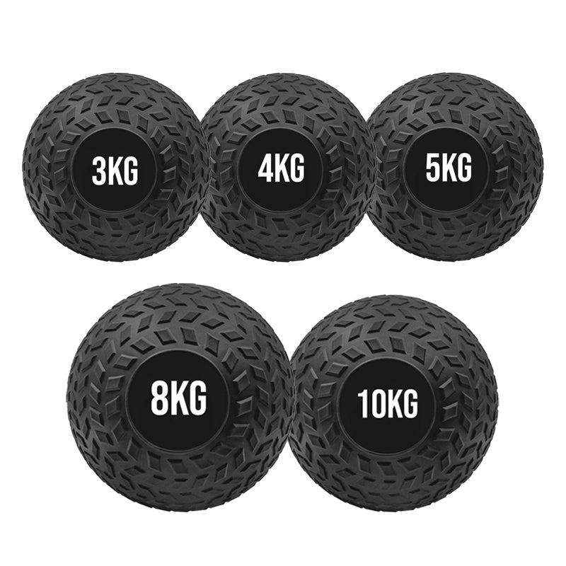 Treaded Slam Balls – Heavy-Duty, No-Bounce Rubber for Power, Core & Cardio – Textured Grip Medicine Balls in Multiple Weights