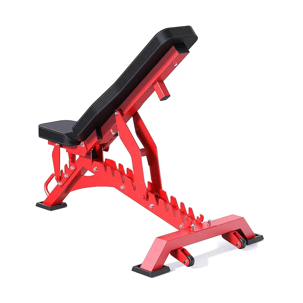 Commercial Adjustable Weight Bench, 680kg Capacity Heavy-Duty Strength Training Bench for Home, Garage & Gym, Premium Comfort, Stability & Durability