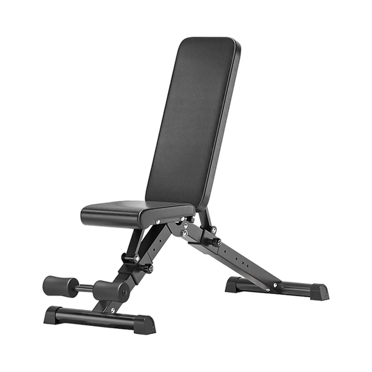 Adjustable Weight Bench – 250kg Capacity, 6 Backrest & 3 Seat Positions – Compact, Commercial-Grade Full-Body Trainer