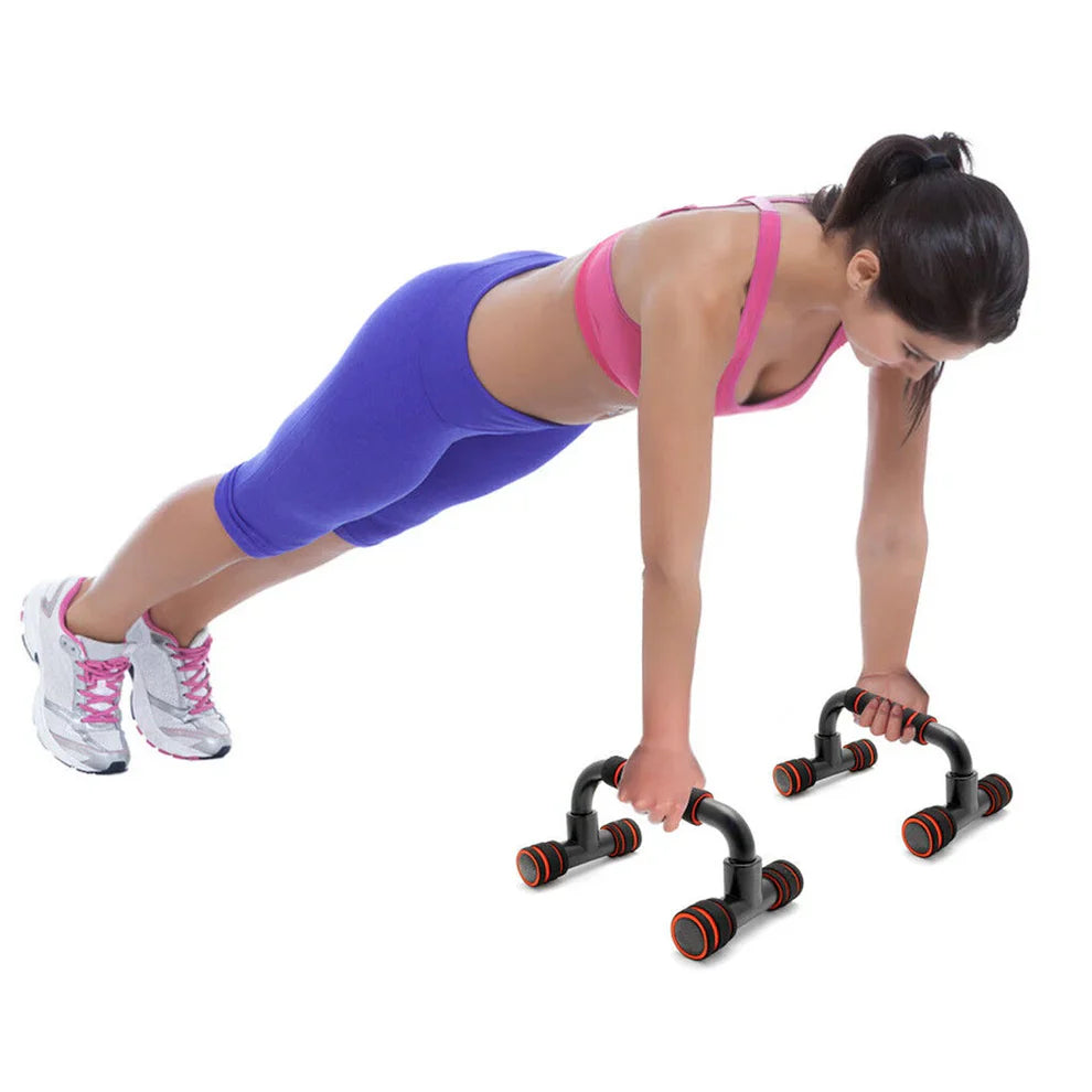 Push Up Bars for Men and Women | Premium Exercise Pushup Handles with Ergonomic Foam Grip | Heavy‑Duty Anti‑Slip Structure for Chest & Shoulder Training