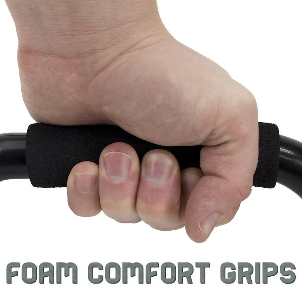 Push Up Bars for Men and Women | Premium Exercise Pushup Handles with Ergonomic Foam Grip | Heavy‑Duty Anti‑Slip Structure for Chest & Shoulder Training