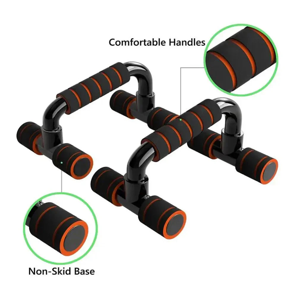 Push Up Bars for Men and Women | Premium Exercise Pushup Handles with Ergonomic Foam Grip | Heavy‑Duty Anti‑Slip Structure for Chest & Shoulder Training