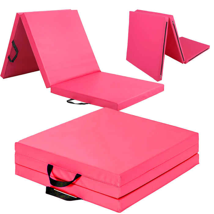 Tri Fold Gym Mat with 5cm Thick Foam