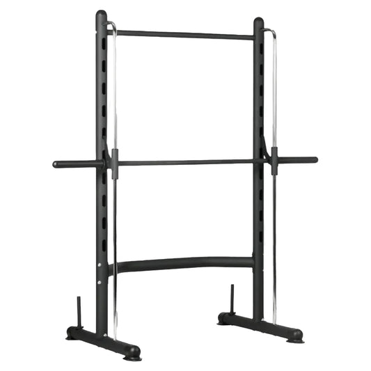 Premium Smith Machine Squat Rack – Pull-Up Bar, Adjustable Height – 550lb Capacity Strength Station for Home Gym