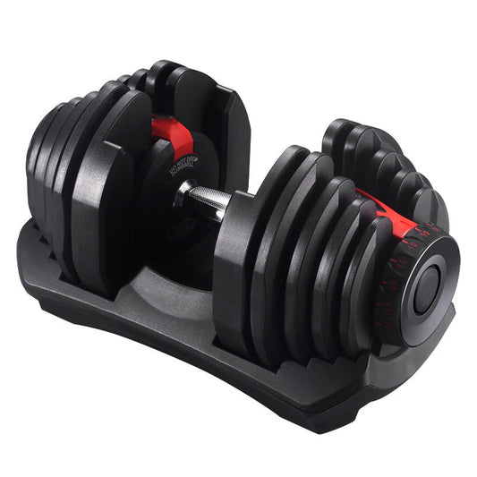 40kg Adjustable Dumbbell 17-in-1 – Quick Dial Weights for Home Gym – Non-Slip Handle – Full Body Strength Training