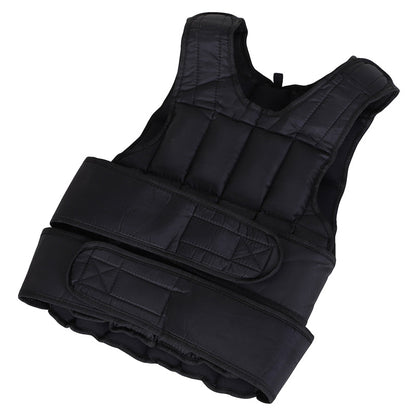 Adjustable Weighted Vest (10–20kg) – 38 Weight Bags for Custom Resistance – Full-Body Training Gear for Running & Workouts