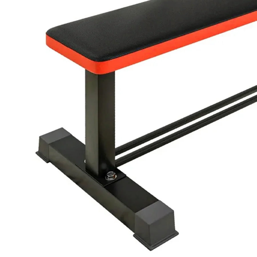 Heavy-Duty Flat Weight Bench – Reinforced Steel for Bench Press, Dumbbell & Core Workouts – Home & Commercial Use