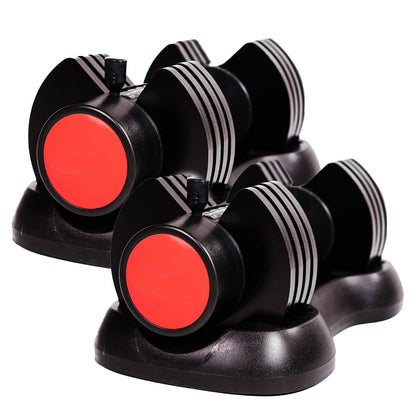 12.5kg Adjustable Dumbbell – 5-in-1 Weight Set | Quick Dial Adjustable from 2.5kg to 12.5kg | Compact Dumbbell with Safety Lock for Home Gym & Full-Body Training