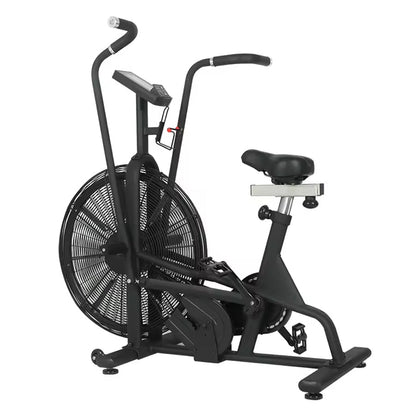 CURSOR FITNESS Premium Stationary Exercise Bike With LCD Display – Adjustable Resistance Belt Drive System – Smooth Quiet Indoor Cycling Spin Bike – Comfortable Seat and Handlebars – Home Gym Cardio
