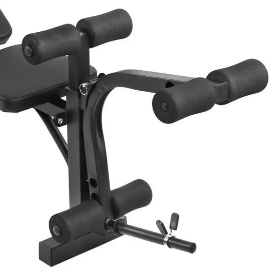 All‑in‑One Adjustable Multi Bench with Barbell Rack, Preacher Curl, Leg Developer & Butterfly Arms – Incline/Flat/Decline Strength Training Bench for Home Gym