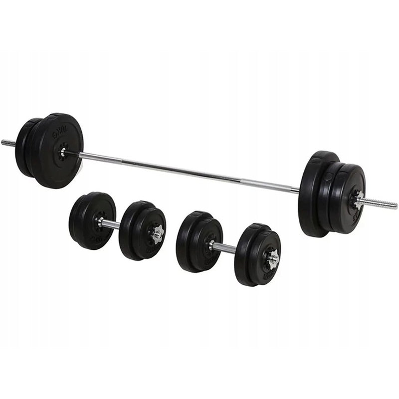 65kg Adjustable Dumbbell Barbell Set
