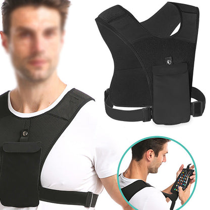 Runner's Hydration Vest – Lightweight, Water-Resistant Pack for Running, Cycling & Outdoor Workouts – Adjustable Fit for Men & Women
