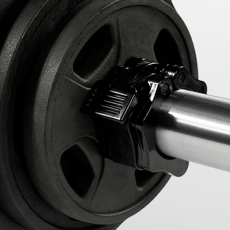 Olympic Barbell Collars – Heavy-Duty 2" Locking Clips with Quick Release & No-Slip Grip for Gym or Home Use