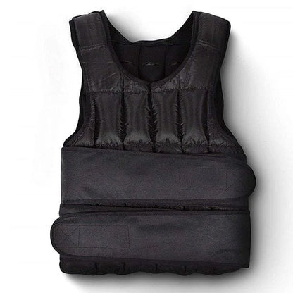 Adjustable Weighted Vest (10–20kg) – 38 Weight Bags for Custom Resistance – Full-Body Training Gear for Running & Workouts