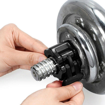 Olympic Barbell Collars – Heavy-Duty 2" Locking Clips with Quick Release & No-Slip Grip for Gym or Home Use