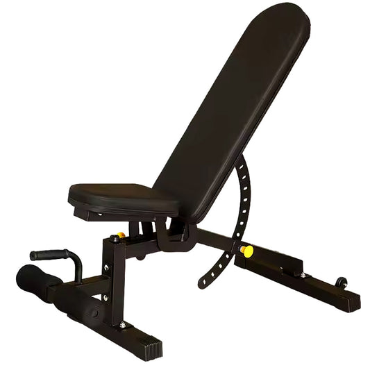 Adjustable Weight Bench with 9 Positions | 450kg Capacity Foldable Incline/Decline Utility Bench | Full-Body Strength Training Bench for Home Gym & Studio Workouts