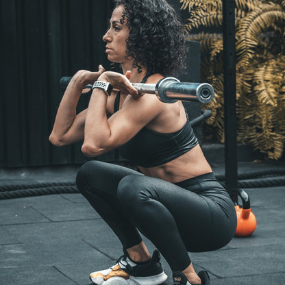 Premium Olympic 2-Inch Barbell – 4ft to 7ft Steel Bar with Standard Sleeves, Spring Collars & Durable Construction